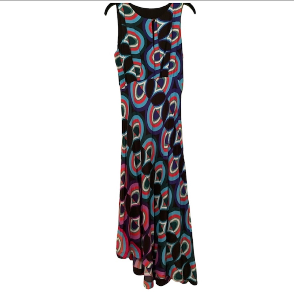 Anthropologie Kenzie Geo Mod Print dress
